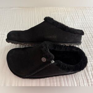 NWOB Birkenstock Zermatt Premium Suede Leather Shearling Size 39 Medium/Narrow